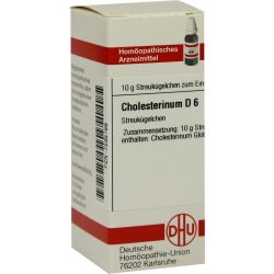 CHOLESTERINUM D 6 Globuli 10 g Globuli