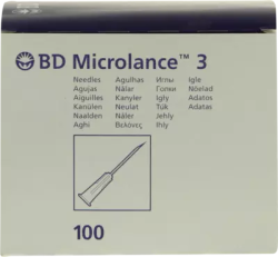 BD MICROLANCE Kanüle 25 G 5/8 0,5x16 mm 100 St Kanüle