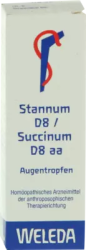 WELEDA STANNUM D 8 succinum D 8 aa Augentropfen 10 ml Augentropfen