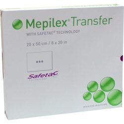 MEPILEX Transfer Schaumverband 20x50 cm steril 4 St Verband