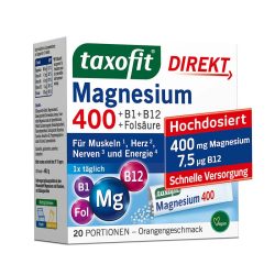 taxofit DIREKT Magnesium 400 20 St Granulat