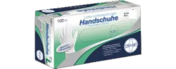 HANDSCHUHE Einmal Latex puderfrei XL 100 St Handschuhe