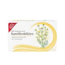 H&S Arzneitee Kamillenblüten 20X1.5 g Filterbeutel