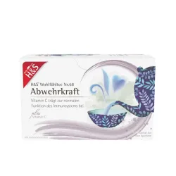 H&S Wohlfühltee Abwehrkraft Vitamin C Tee 20X1.8 g Filterbeutel
