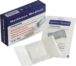 WUNDVERBAND Ypsipor steril 5x7,2 cm 10 St Verband