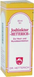 JODTINKTUR Hetterich 30 ml Lösung