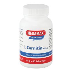 MEGAMAX L Carnitin 500 mg Tabletten 60 St Tabletten
