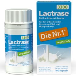 Lactrase 3300 FCC Kapseln 100 St Kapseln