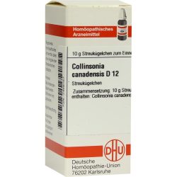 COLLINSONIA CANADENSIS D 12 Globuli 10 g Globuli