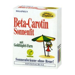 Espara Beta-Carotin Sonnenfit 30 St Kapseln