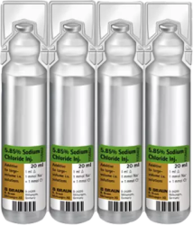 NATRIUMCHLORID 5,85% Braun MPC Infusionslsg.-Konz. 20X20 ml Infusionslösungskonzentrat