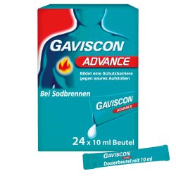 GAVISCON ADVANCE Pfefferminz 24X10 ml Suspension