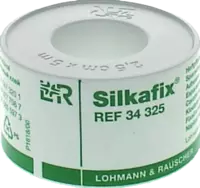 SILKAFIX Heftpfl.2,5 cmx5 m Kunststoff Spule 1 St Pflaster