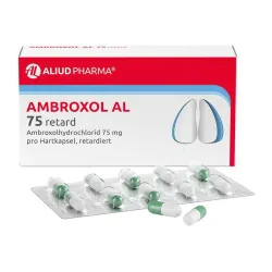 Ambroxol AL 75 retard zur Erleichterung des Abhustens bei erkältungsbedingter Bronchitis (Schleimlöser)