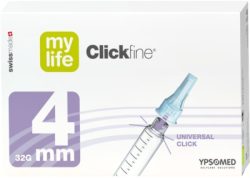 MYLIFE Clickfine Pen-Nadeln 4 mm 100 St Kanüle