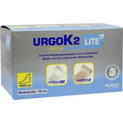 URGOK2 Lite Kompr.Syst.10cm Knöchelumf.18-25cm 1 St Binden