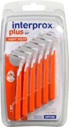 interprox plus super micro orange Interdentalbürsten  6 St Zahnbürste