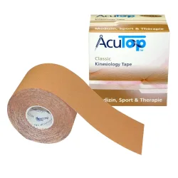 ACUTOP Kinesiologie Tape Classic 5 cmx5 m beige 1 St Bandage