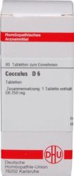 COCCULUS D 6 Tabletten 80 St Tabletten