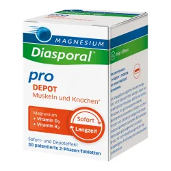 MAGNESIUM Diasporal pro DEPOT Muskeln + Knochen 30 St Tabletten