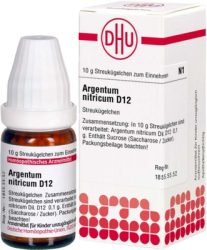 ARGENTUM NITRICUM D 12 Globuli 10 g Globuli