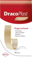 DracoPlast classic Fingerverband 2 × 12 cm 10 St Pflaster