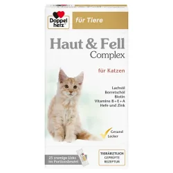 Doppelherz Haut & Fell Complex für Katzen 25 St Paste
