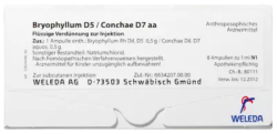 WELEDA BRYOPHYLLUM D 5/Conchae D 7 Ampullen 8X1 ml Ampullen