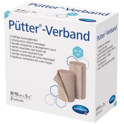 PÜTTER Verband 8 cm/10 cmx5 m 2 St Binden