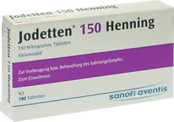 Jodetten 150 Henning 150 Mikrogramm 100 St Tabletten