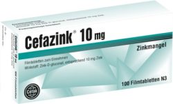 Cefazink 10 mg 100 St Filmtabletten