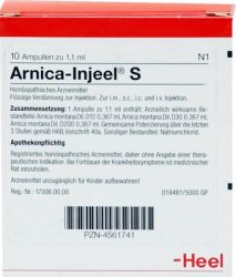 ARNICA INJEEL S Ampullen 10 St Ampullen