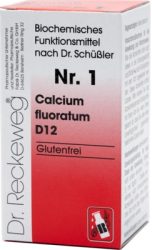 BIOCHEMIE 1 Calcium fluoratum D 12 Tabletten 200 St Tabletten