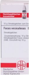 FUCUS VESICULOSUS D 4 Globuli 10 g Globuli