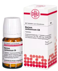 BARIUM CARBONICUM C 6 Tabletten 80 St Tabletten