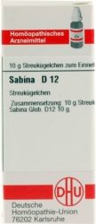SABINA D 12 Globuli 10 g Globuli