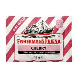 FISHERMANS FRIEND Cherry ohne Zucker Pastillen 25 g Pastillen