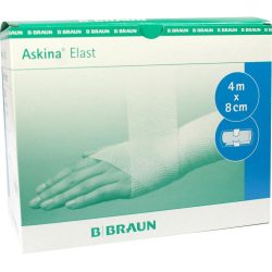 ASKINA Elast Binde 8 cmx4 m cellophaniert 1 St Binden