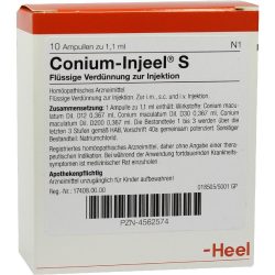 CONIUM INJEEL S Ampullen 10 St Ampullen
