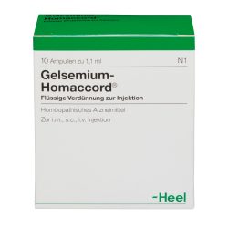 GELSEMIUM HOMACCORD Ampullen 10 St Ampullen