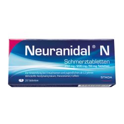 Neuranidal N Schmerztabletten 20 St Tabletten
