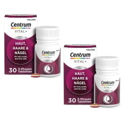 Centrum VITAL + HAUT, HAARE & NÄGEL Doppelpack 2X30 St Tabletten