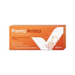 Panto Aristo bei Sodbrennen 20mg 14 St Tabletten magensaftresistent