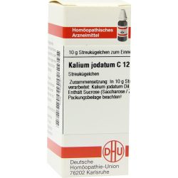 KALIUM JODATUM C 12 Globuli 10 g Globuli