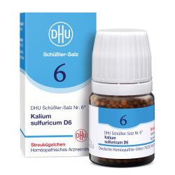 DHU Schüssler-Salz Nr. 6  Kalium sulfuricum D 6 Globuli Tabletten 10 g Globuli