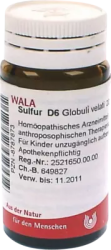 Sulfur D6 Globuli 20 g Globuli