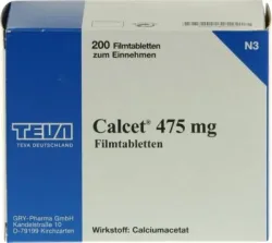 CALCET 475 mg Filmtabletten 200 St Filmtabletten