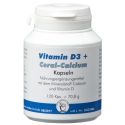 VITAMIN D3+CORAL Calcium Kapseln 120 St Kapseln