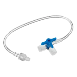 DISCOFIX Dreiwegehahn 10cm Schlauch 1 St