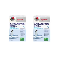 Doppelherz system Antarktis Krill Doppelpack 2X60 St Kapseln
